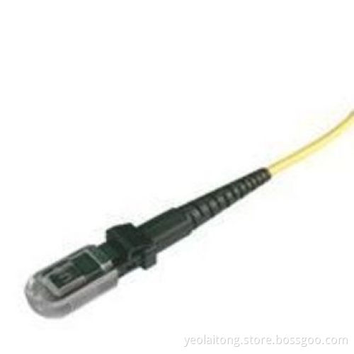 MTRJ fiber patch cord, active device termination